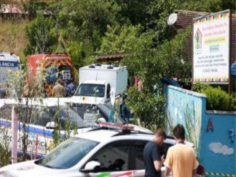 Four children killed, 5 more hurt in axe attack at a day-care centre in southern Brazil