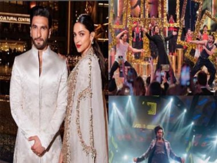 Ranveer Singh shares pictures with Deepika Padukone and Shah Rukh Khan from the NMACC ceremony, pens a note