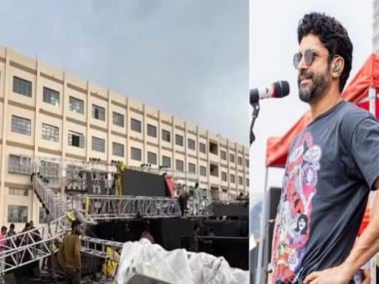 Farhan Akhtar's Indore concert gets hit by dust storm, takes social media for a ride; check reactions