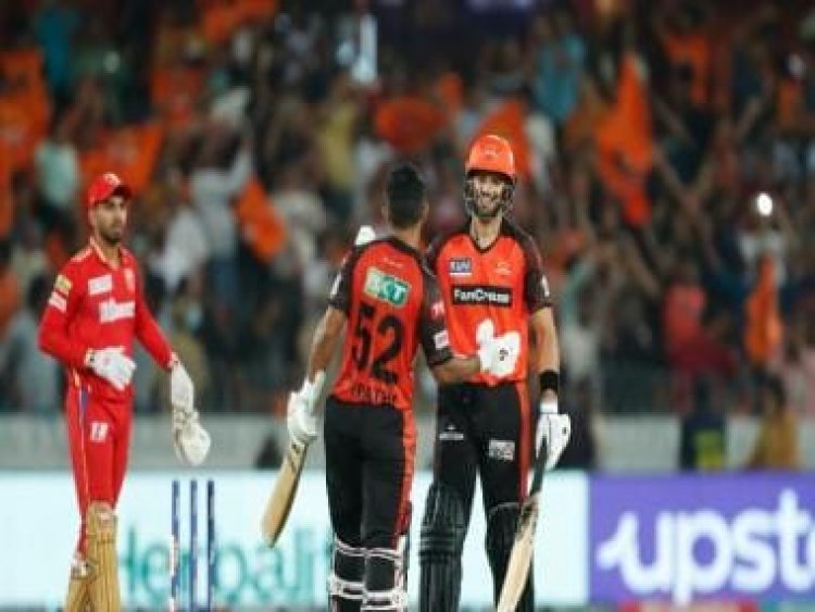 IPL 2023: Tripathi's 74 overshadows Dhawan's 99 as SRH collect their first points by beating PBKS