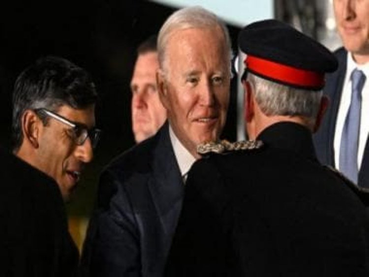 WATCH: In another Ireland faux pas, Joe Biden refuses to recognise Rishi Sunak, pushes him aside