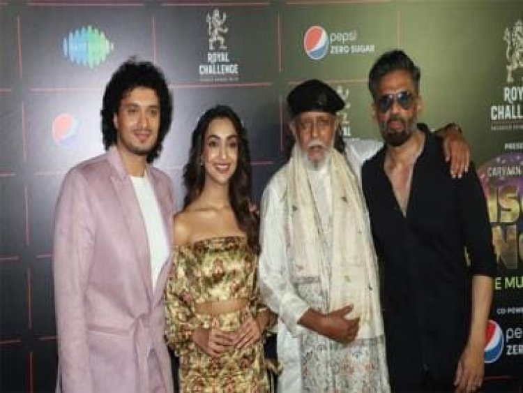 Original Disco King Mithun Chakraborty attends the grand premiere of 'Disco Dancer The Musical'