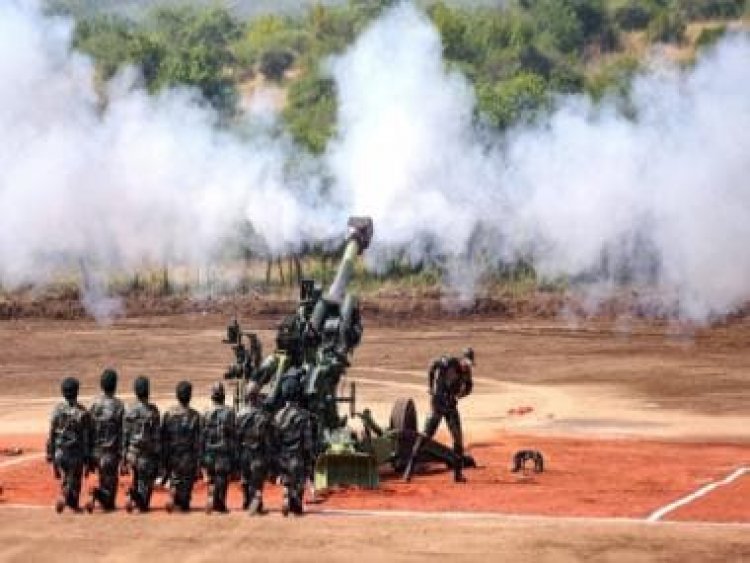 WATCH: Indian Army artillery unit conducts high altitude drills