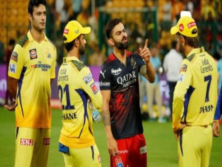 Virat Kohli shares picture with MS Dhoni and special caption after RCB vs CSK match