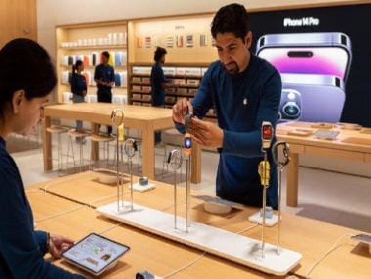 Apple Saket, Now Open: Tim Cook launches New Delhi store amid long queues and loud cheers from fans