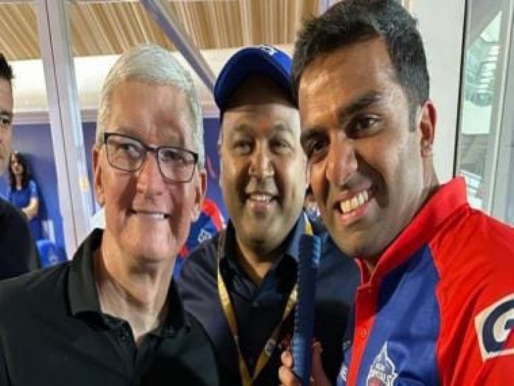 IPL 2023: Apple CEO Tim Cook watched DC vs KKR with Sonam Kapoor, Anand Ahuja and Parth Jindal