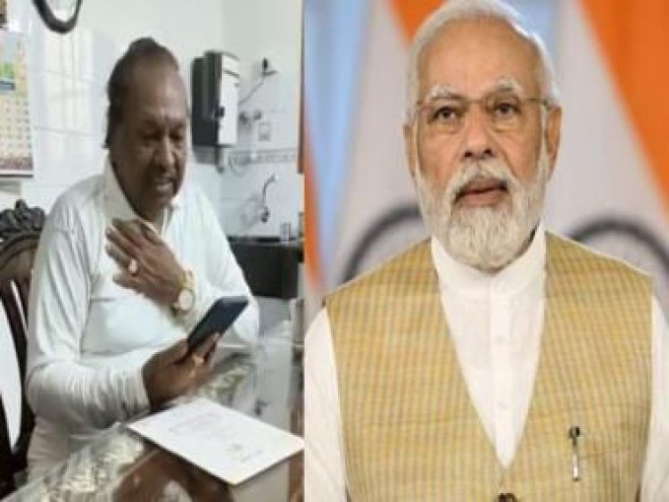 WATCH: PM Modi dials Eshwarappa after ex-minister’s son denied ticket for Karnataka elections 2023