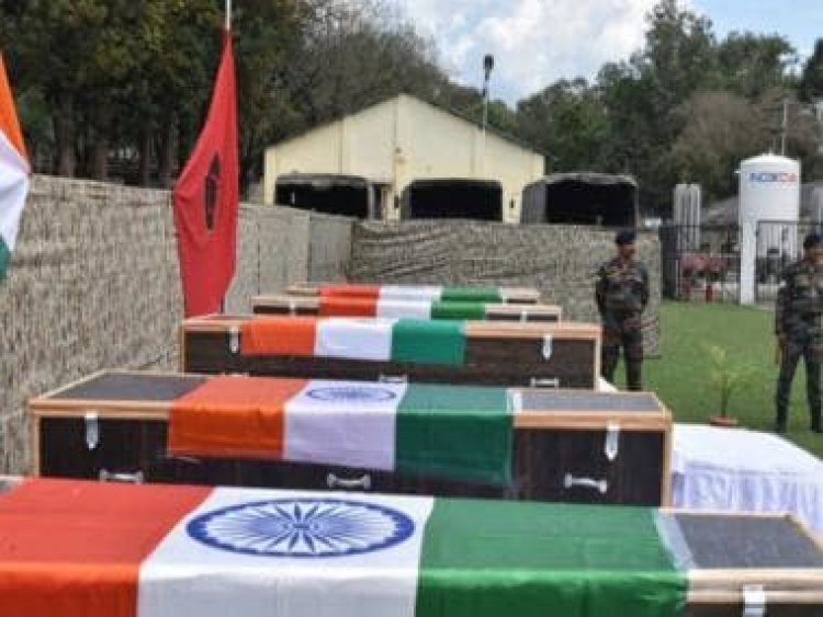 Jammu and Kashmir: Indian Army pays tribute to soldiers martyred in Poonch terror attack