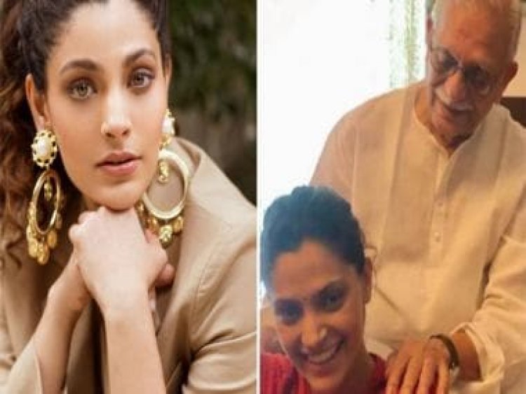 Saiyami Kher feels grateful reunited with Gulzar Saab, after her debut in Mirzya, to recite his poetry in her next
