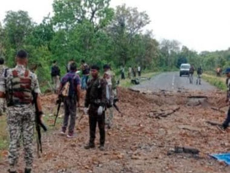 Chhattisgarh: 10 policemen, driver killed in IED blast by Naxals in Dantewada