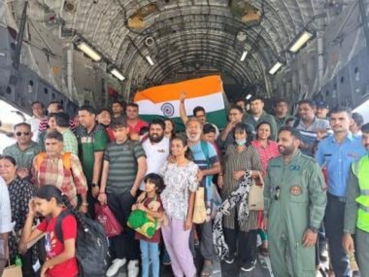 Operation Kaveri: IAF plane carrying 246 Indians evacuated from conflict-hit Sudan lands in Mumbai