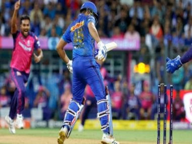 Watch: Video suggests Rohit Sharma was not out in MI vs RR