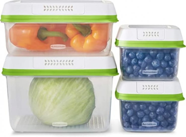 I Use These Magical Food Containers to Keep Produce Fresh Way Longer, and an 8-Piece Set Is $23 on Amazon