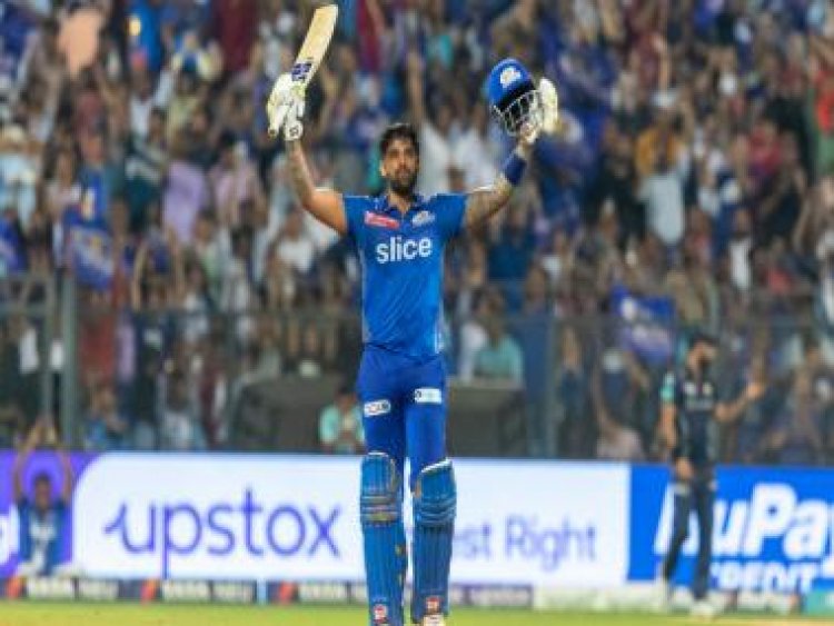 Suryakumar Yadav smashes maiden IPL century in MI-GT clash; 'absolute masterclass in batting' goes Twitter