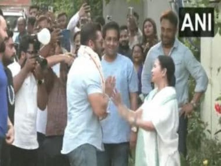 WATCH: Salman Khan meets Mamata Banerjee in Kolkata