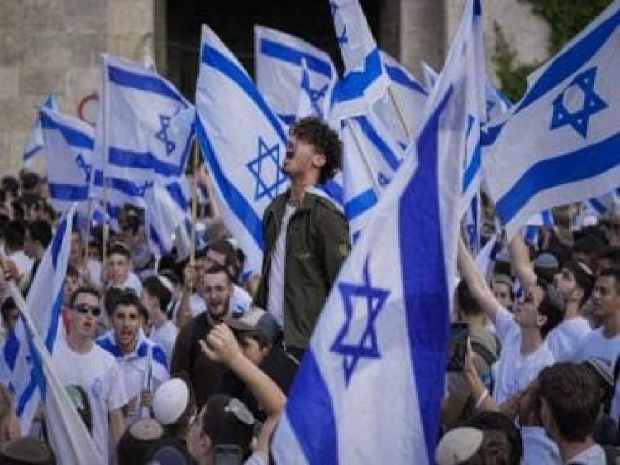 What is the controversial ‘Flag March’ carried out on Jerusalem Day in Old City?