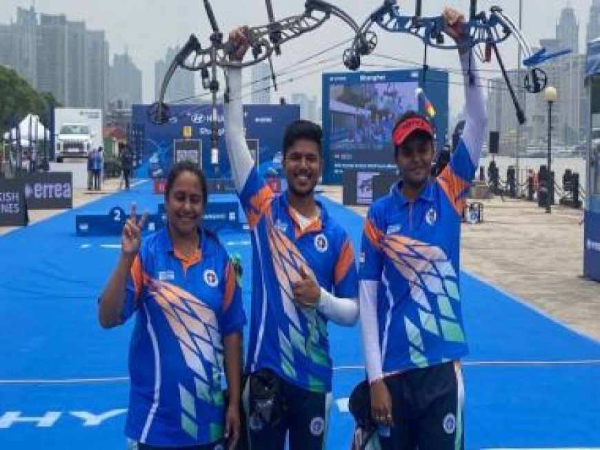 Archery World Cup Stage 2: Prathamesh Jawkar stuns top-ranked player for gold; Ojas-Vennam win another mixed gold