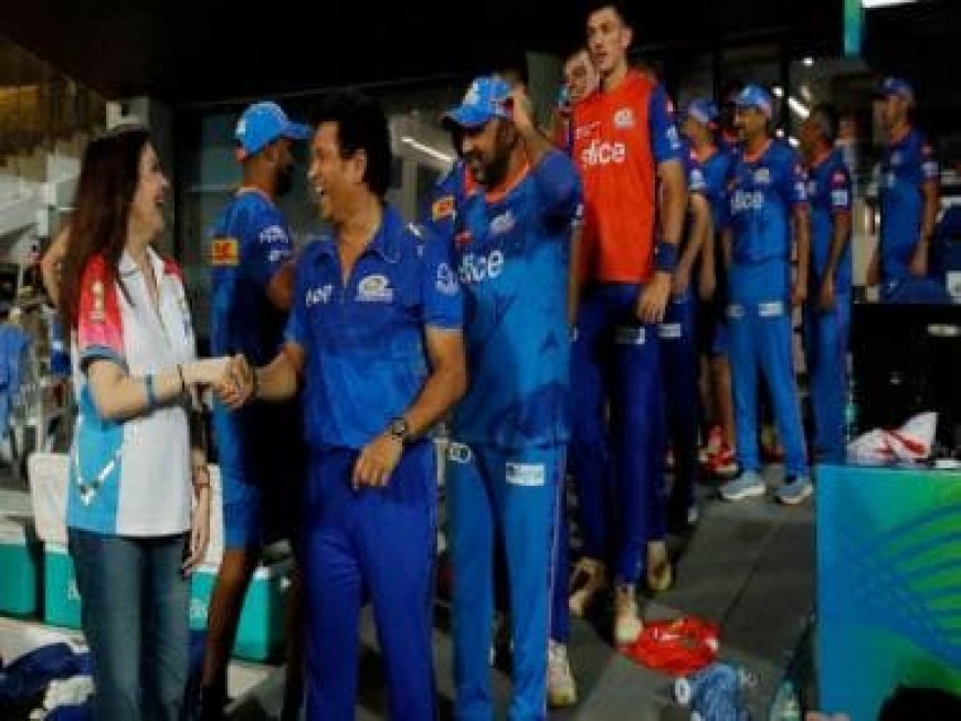 Watch: Tendulkar, Nita Ambani, Rohit Sharma celebrate after Mumbai Indians storm into Qualifier 2 of IPL 2023