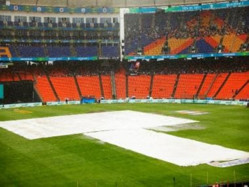 GT vs MI, IPL 2023 Qualifier 2: Toss delayed after rain makes its way to Narendra Modi Stadium