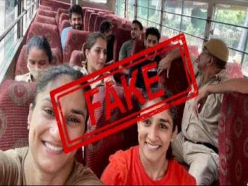 Wrestlers' protest: Uorfi Javed reacts to morphed photo of Sangeeta and Vinesh Phogat