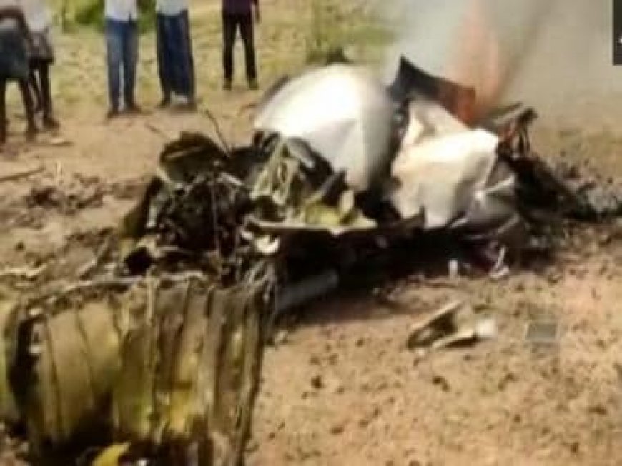 IAF trainer aircraft crashes in Chamrajnagar in Karnataka, Pilots ejects safely  