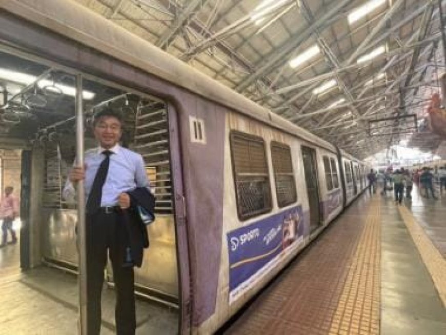 Japanese envoy's trip to Mumbai is all about street shopping and local trains