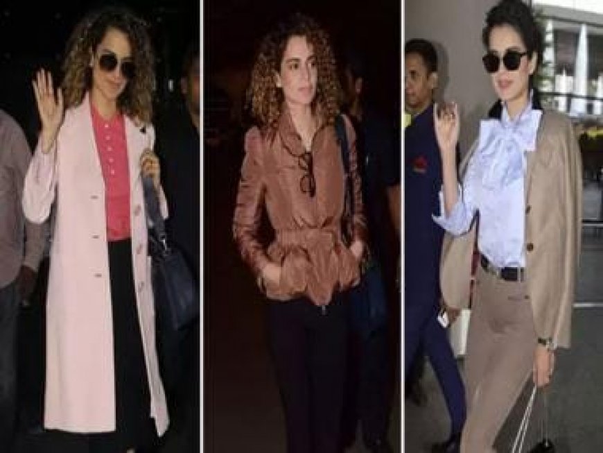 Kangana Ranaut on starting the 'airport looks' trend: 'Was brainwashed by the fashion industry to look a western woman'