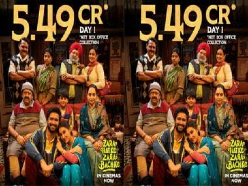 Zara Hatke Zara Bachke Box-Office: Vicky Kaushal and Sara Ali Khan's film collects Rs. 5.49 crore on day one