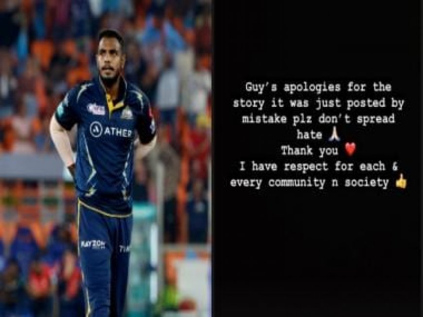 Gujarat Titans' Yash Dayal posts hateful Instagram story, apologises for 'mistake'