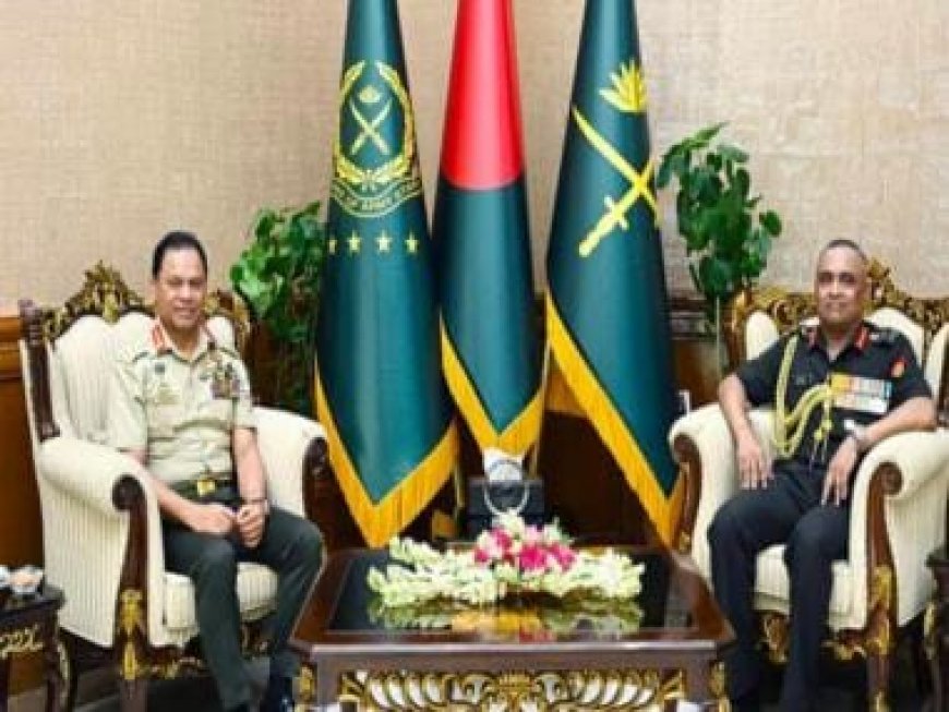 Indian Army chief meets Bangladesh counterpart; holds dialogue on bilateral issues