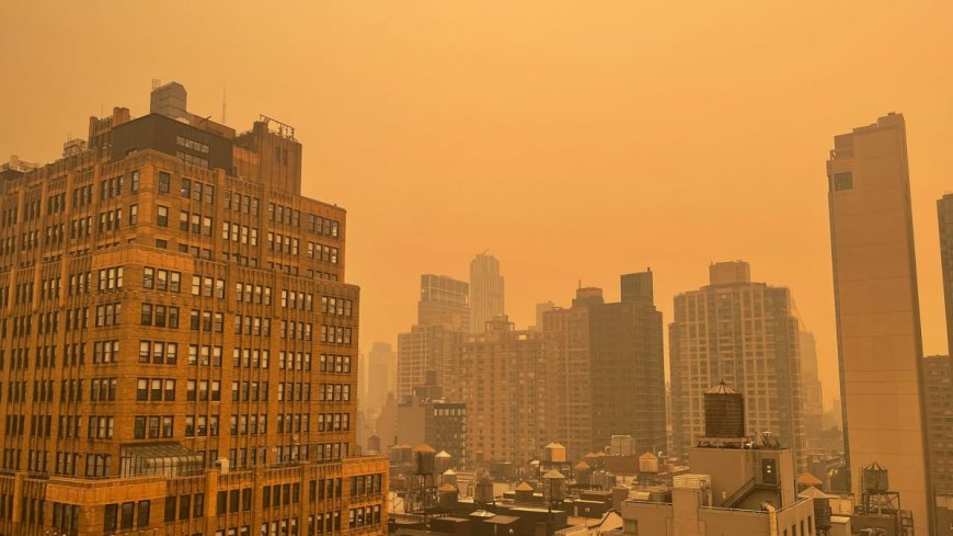 Flights to New York, New Jersey Delayed Due to Widespread Canadian Wildfires