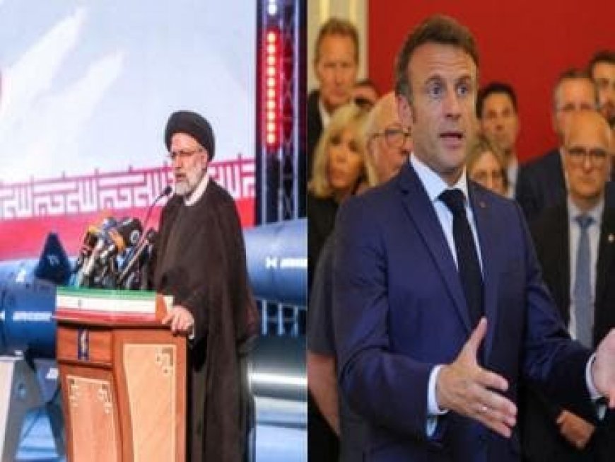 French President Macron urges Iran's Raisi to 'immediately end' its support to Russia