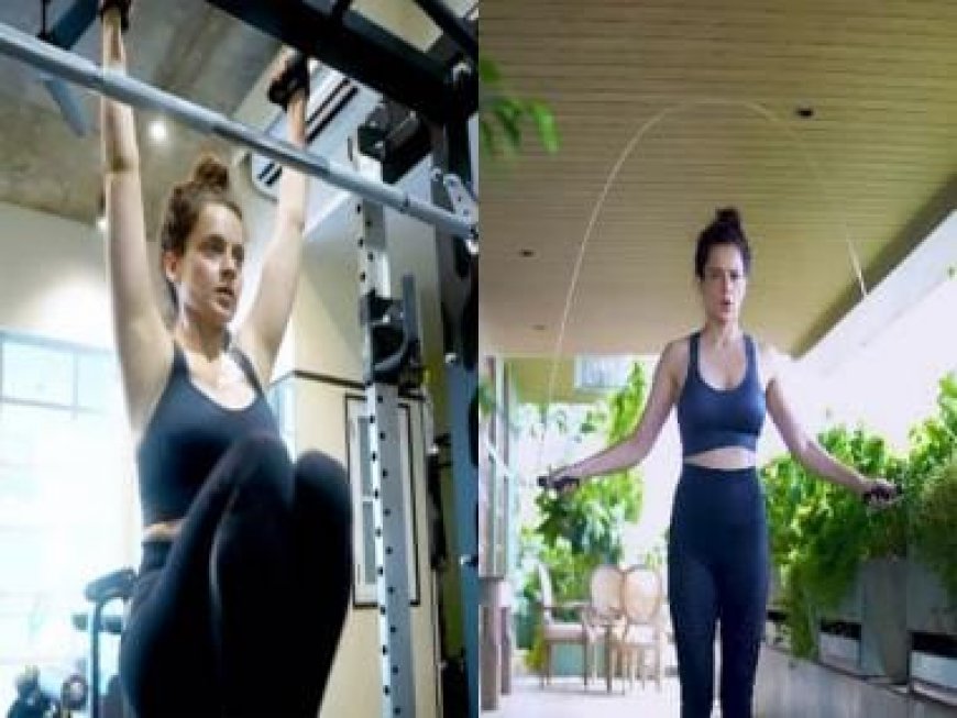 Kangana Ranaut: 'Back to my fitness routine after two years break from my exercise to play Mrs Indira Gandhi'