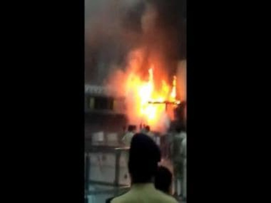 WATCH: Fire breaks out at Kolkata Airport security check-in area, no injuries reported