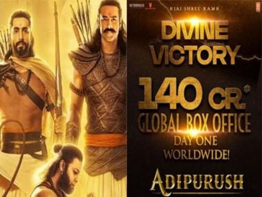 Prabhas and Kriti Sanon's 'Adipurush' creates history by raking Rs 140 crore globally on day one