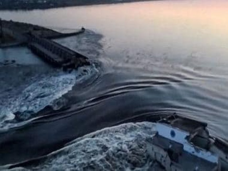 Russia blew up massive Kakhovka dam in Ukraine, reveals evidence