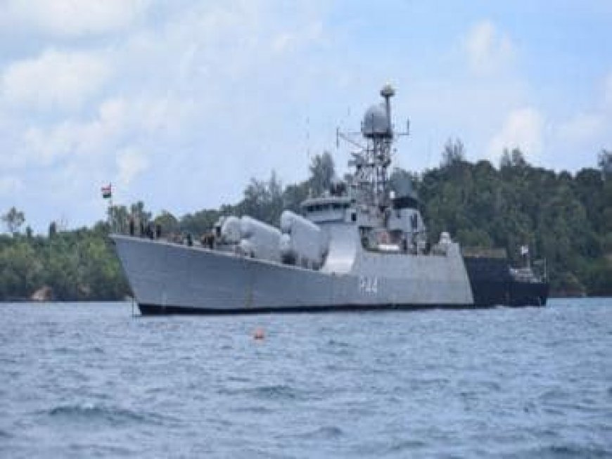 India gifts indigenously-built in-service Missile Corvette INS Kirpan to Vietnam