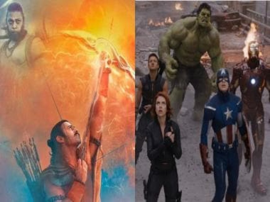 Adipurush: Netizens accuse Prabhas starrer battle scene a copy-paste version of Marvel's The Avengers