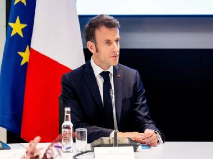 Russian President Putin aiming for 'long-lasting war' in Ukraine, says French President Emmanuel Macron