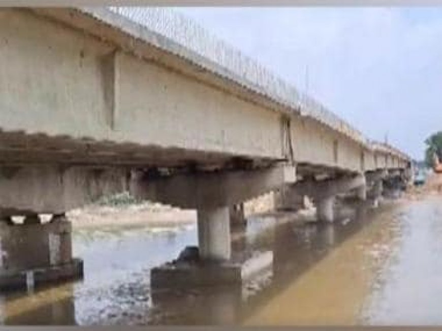 'Sorry state of affairs': Pillar of under-construction bridge caves-in in Bihar's Kishanganj, probe underway
