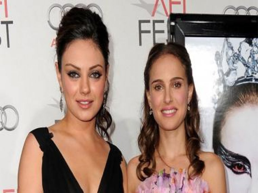 Natalie Portman on Mila Kunis: 'Didn't think I was going to have to have sex with her in Black Swan'