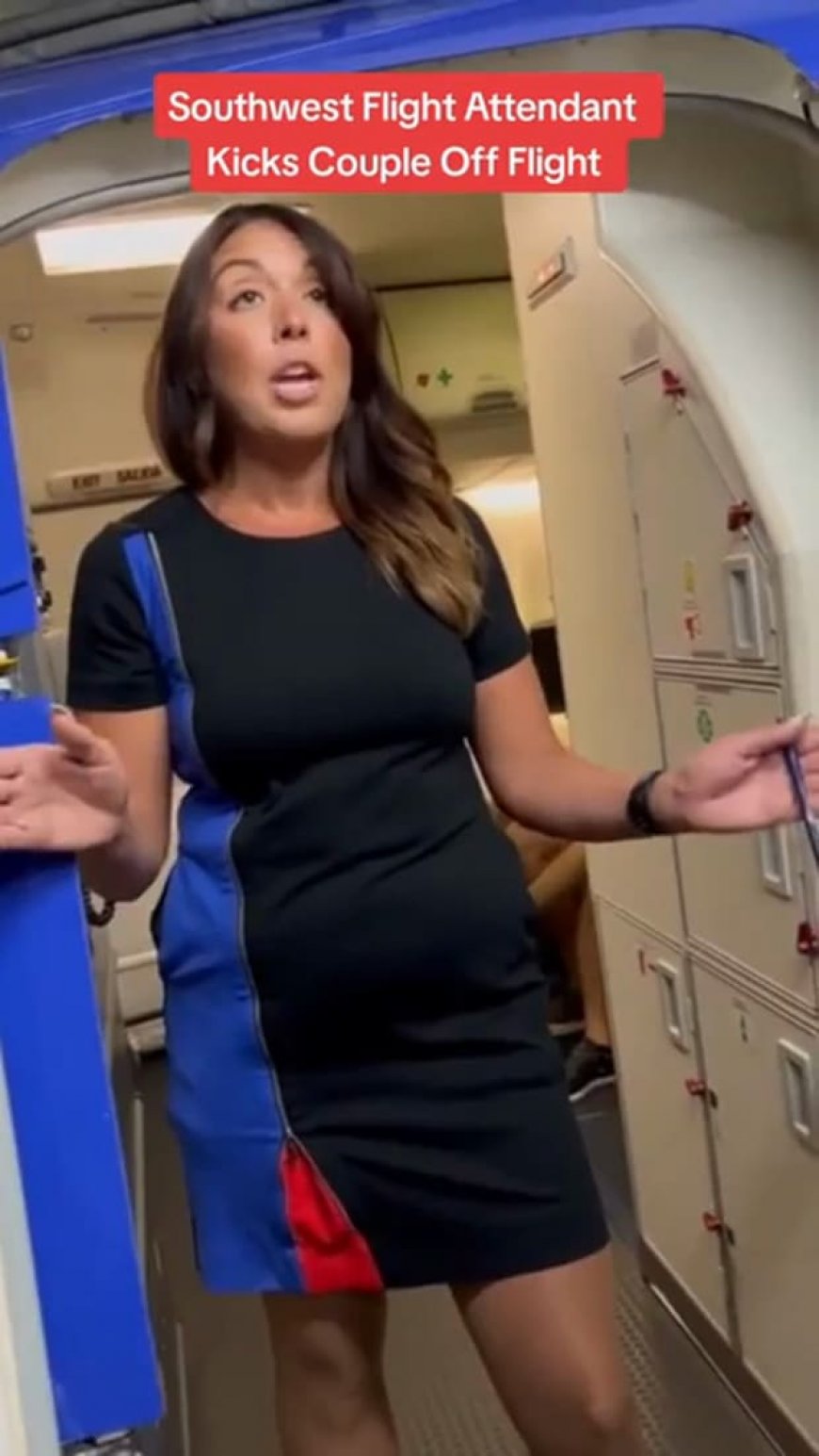 Caught on Camera: Flight Attendant Bans Couple From Boarding Plane in Uncomfortable Exchange