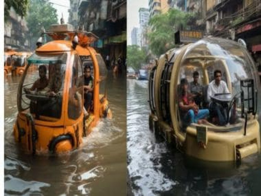 'MumbAI': AI-generated photos of amphibious vehicles to battle monsoon woes win hearts