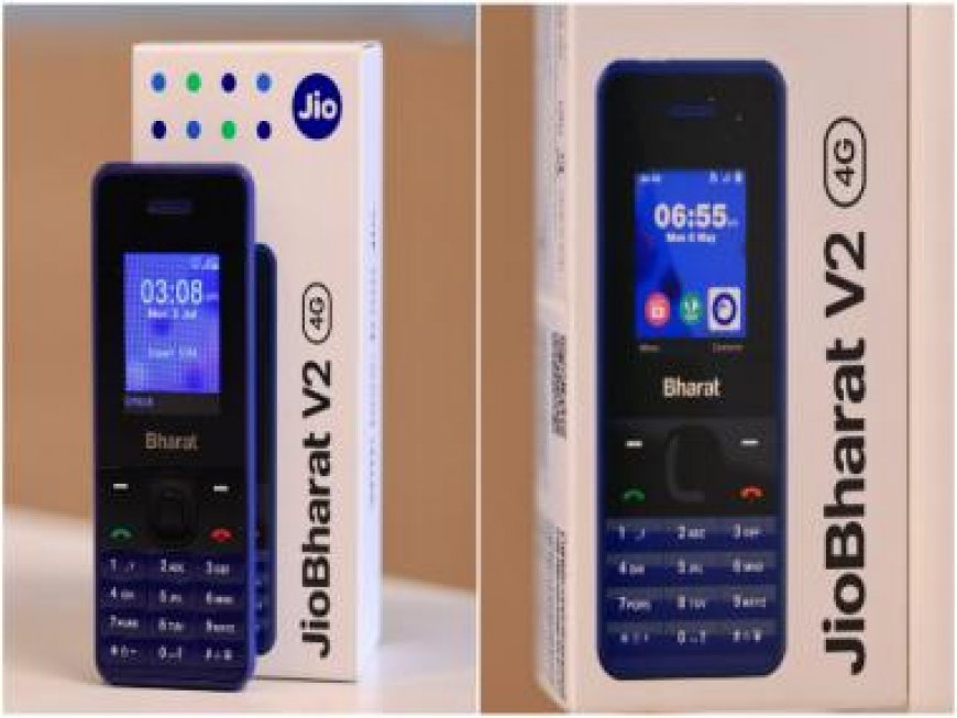 '2G Mukt Bharat': Jio launches JioBharat V2 Phone in India for Rs 999, check details and features here