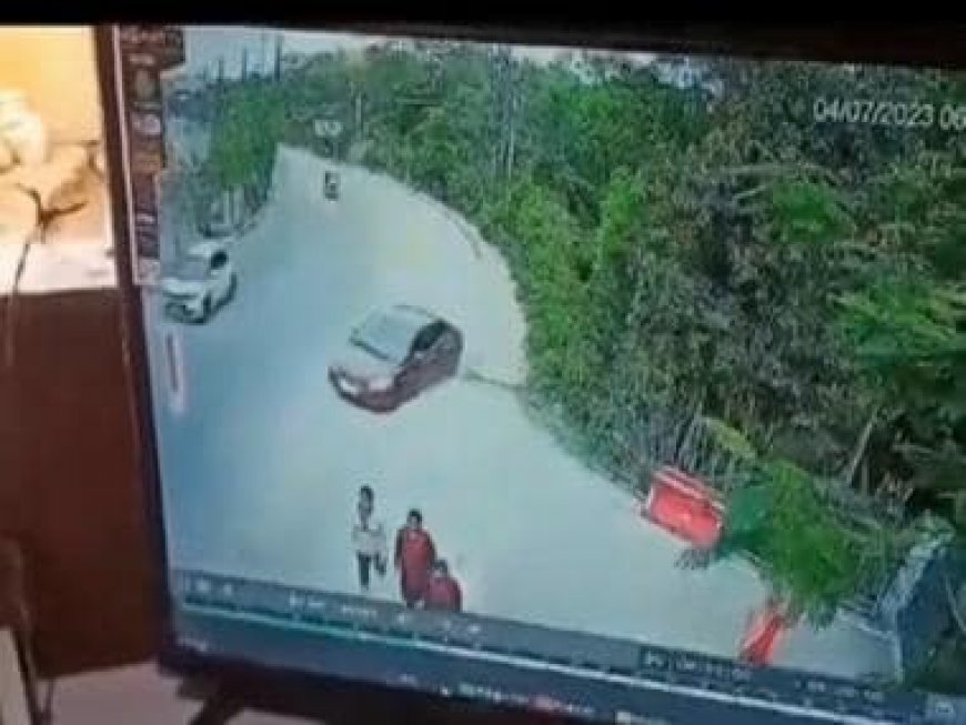 WATCH: Speeding car crushes child, 2 women as it loses control on busy Hyderabad road