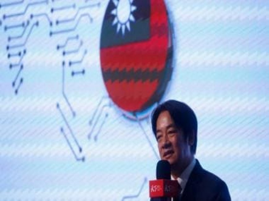 Taiwan presidential candidate William Lai pitches peace with China