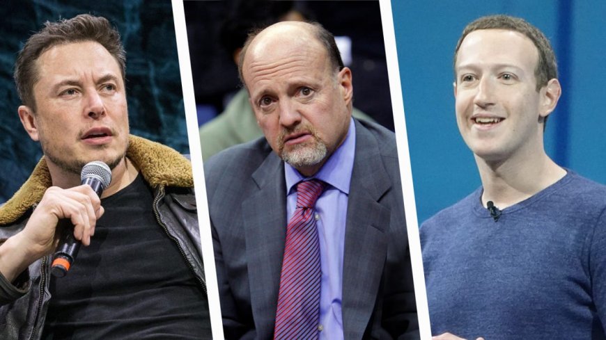 Jim Cramer Takes a Side in the War Between Mark Zuckerberg and Elon Musk