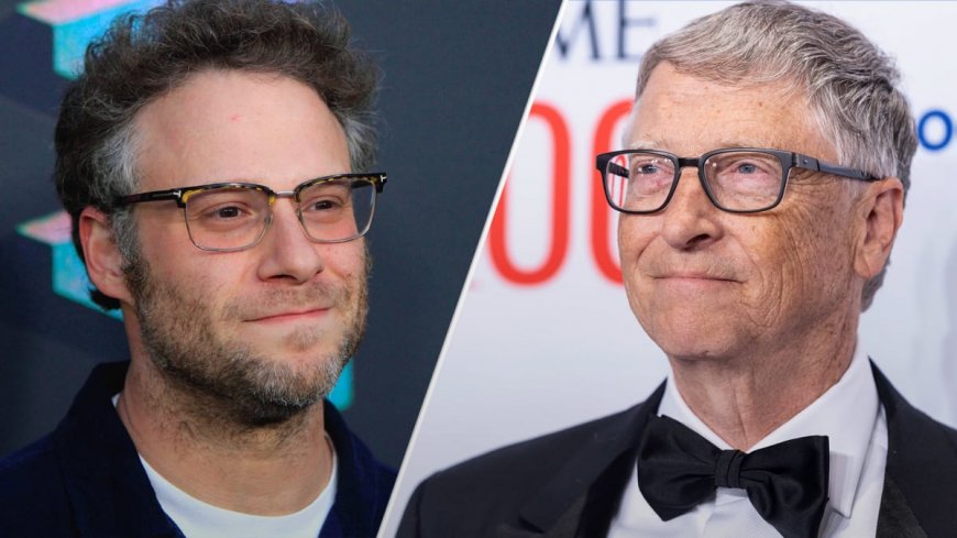 Bill Gates Asks Seth Rogen For Wisdom On a Serious Subject