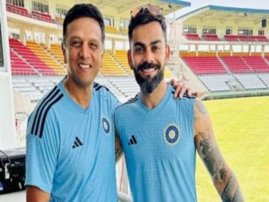 India vs West Indies: 'Only two guys of the last test we played..', Kohli shares heartwarming photo with Dravid