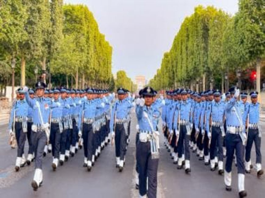 WATCH: IAF contingent practices marching drills in Paris ahead of Bastille Day 2023